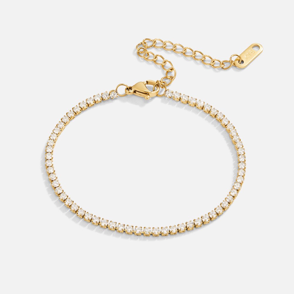Bracelet Tennis Cordelia en Or